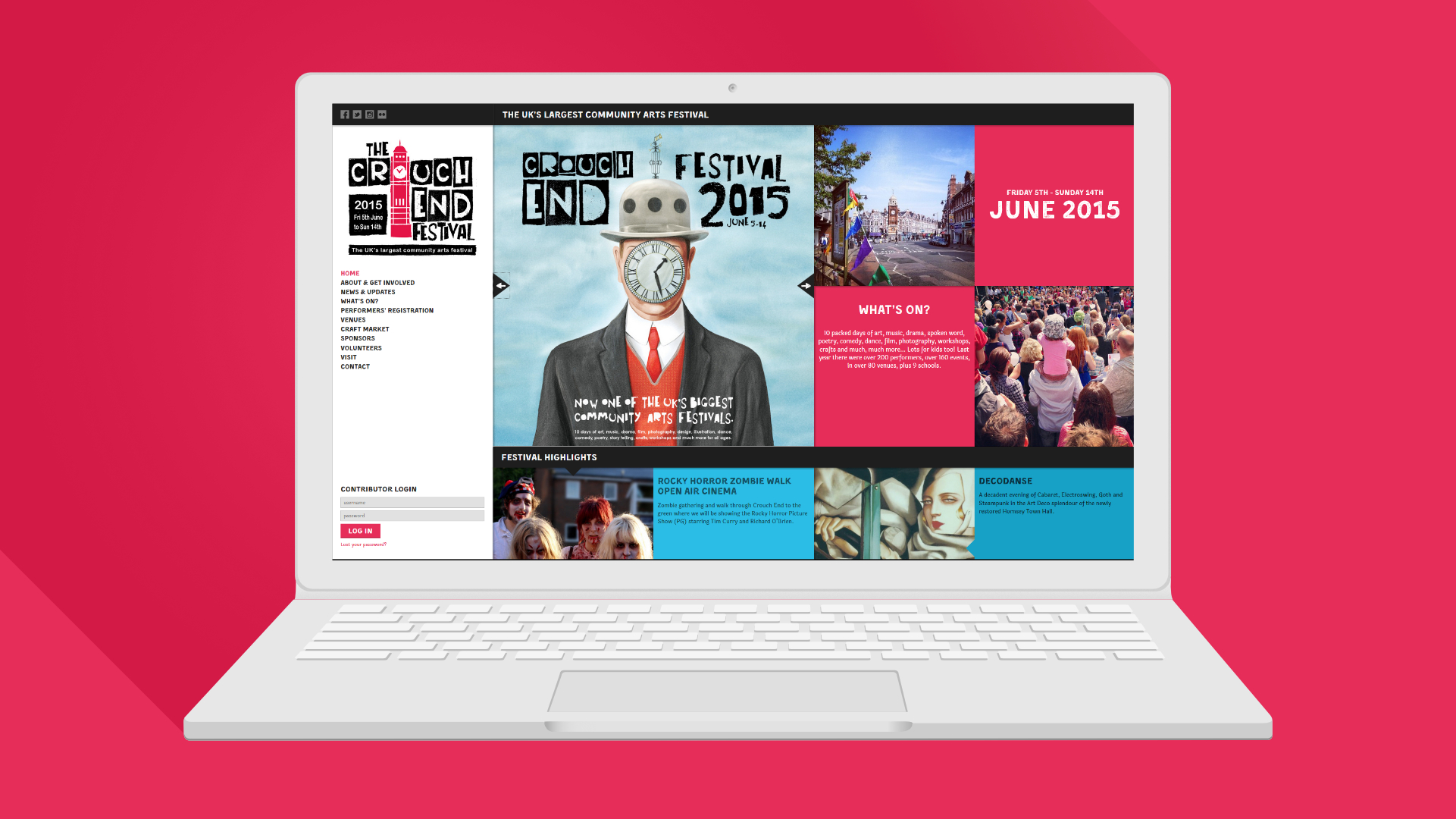 Crouch End Festival Website